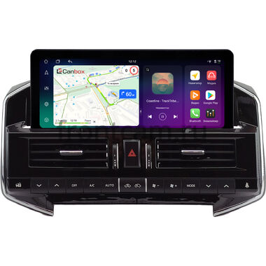 Toyota Land Cruiser 200 2010-2012 (Тип C, can BSJ)  12.3 дюйма Canbox H-Line 8818-1728 на Android 14 (4G-SIM, 6/128, DSP, QLed) Audi Style