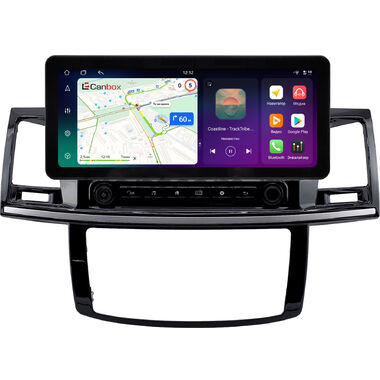 Toyota Fortuner, Hilux 7 2004-2015 (с кондиционером или климат-контролем) 12.3 дюйма Canbox PRO-Line 4311-1950 на Android 13 (4G-SIM, 6/128, DSP, QLed) Audi Style