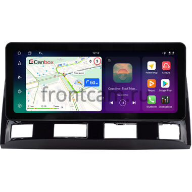 Toyota Estima 3 2006-2016, Previa 3 (XR50) 2006-2019 (глянцевая) 12.3 дюйма Canbox PRO-Line 4313-2174 на Android 13 (4G-SIM, 12/256, DSP, QLed) Audi Style