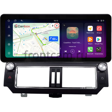 Toyota Land Cruiser Prado 150 2013-2017 (Тип 1) 12.3 дюйма Canbox PRO-Line 4310-3047 на Android 13 (4G-SIM, 4/64, DSP, QLed) Audi Style