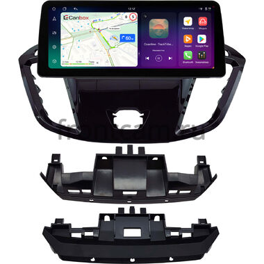 Ford Tourneo Custom, Transit Custom 2012-2024 12.3 дюйма Canbox PRO-Line 4333-0291 на Android 13 (4G-SIM, 12/256, DSP, QLed) BMW Style