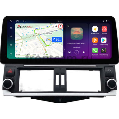 Toyota Land Cruiser Prado 150 2009-2013 (для авто без монитора, Тип 2) 12.3 дюйма Canbox PRO-Line 4332-0294 на Android 13 (4G-SIM, 8/256, DSP, QLed) BMW Style