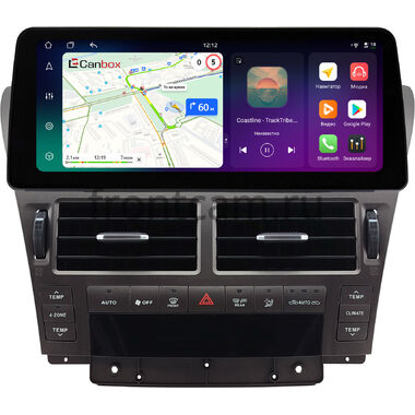 Lexus LS 460 2006-2012 (для любой комплектации) 12.3 дюйма Canbox PRO-Line 4331-0539 на Android 13 (4G-SIM, 6/128, DSP, QLed) BMW Style