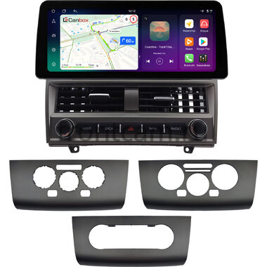 Nissan Tiida 2004-2013 (Тип 2, цвет графит) 12.3 дюйма Canbox PRO-Line 4330-0582 на Android 13 (4G-SIM, 4/64, DSP, QLed) BMW Style