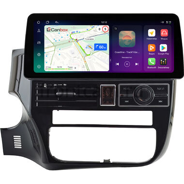 Mitsubishi Outlander 3 2012-2024 12.3 дюйма Canbox H-Line 8814-0875 на Android 14 (4G-SIM, 4/64, DSP, QLed) BMW Style