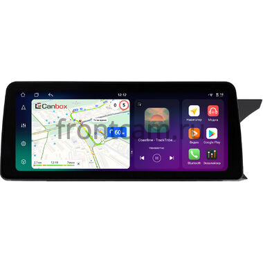 Mercedes-Benz C-klasse (w204) 2011-2015 (руль справа) 12.3 дюйма Canbox H-Line 8815-0925 на Android 14 (4G-SIM, 6/128, DSP, QLed) BMW Style