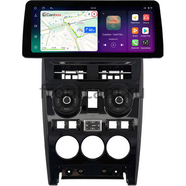 Lada Priora 2007-2013 (черная, глянцевая) 12.3 дюйма Canbox PRO-Line 4333-1632 на Android 13 (4G-SIM, 12/256, DSP, QLed) BMW Style