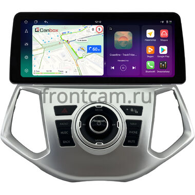 Ford Ecosport 2014-2018 (серебряная) 12.3 дюйма Canbox PRO-Line 4330-1636 на Android 13 (4G-SIM, 4/64, DSP, QLed) BMW Style
