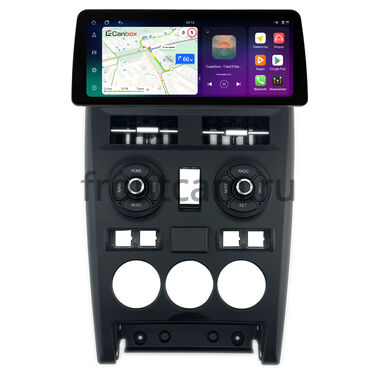 Lada Priora 2007-2013 (черная, матовая) 12.3 дюйма Canbox PRO-Line 4330-1644 на Android 13 (4G-SIM, 4/64, DSP, QLed) BMW Style