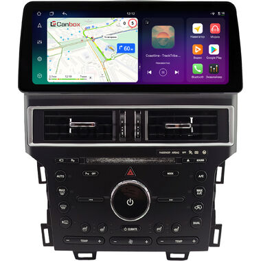 Ford Edge 2010-2014 12.3 дюйма Canbox PRO-Line 4332-1715 на Android 13 (4G-SIM, 8/256, DSP, QLed) BMW Style