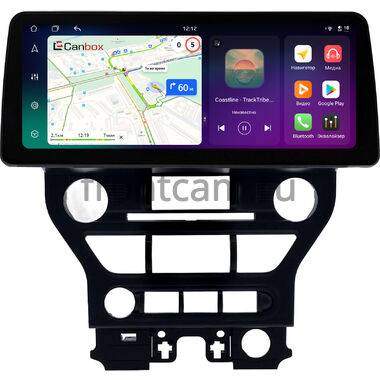 Ford Mustang 6 2014-2023 12.3 дюйма Canbox PRO-Line 4330-2288 на Android 13 (4G-SIM, 4/64, DSP, QLed) BMW Style