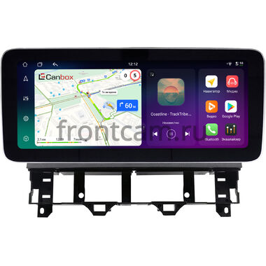 Mazda 6 (GG), Atenza 2002-2008 (джойстик в комплекте) 12.3 дюйма Canbox PRO-Line 4341-0077 на Android 13 (4G-SIM, 6/128, DSP, QLed) Mercedes Style