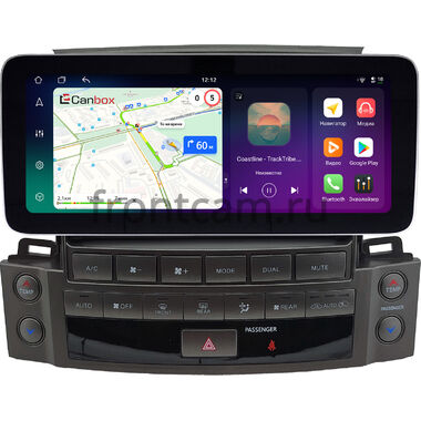 Lexus LX 570 2007-2015 (для любой комплектации) 12.3 дюйма Canbox PRO-Line 4340-0546 на Android 13 (4G-SIM, 4/64, DSP, QLed) Mercedes Style
