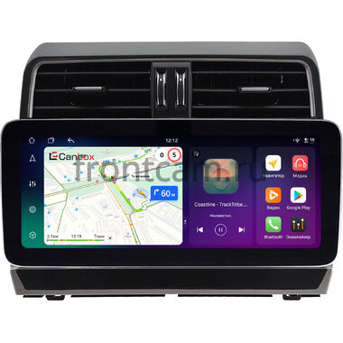Toyota Land Cruiser Prado 150 2017-2024 12.3 дюйма Canbox H-Line 8861-0636 на Android 14 (4G-SIM, 4/64, DSP, QLed) Mercedes Style