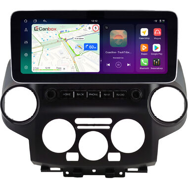 Nissan NV200 2009-2026 (черная) 12.3 дюйма Canbox PRO-Line 4342-0812 на Android 13 (4G-SIM, 8/256, DSP, QLed) Mercedes Style