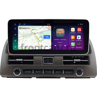 Toyota Camry XV30 2001-2006 (бежевая, с часами) 12.3 дюйма Canbox PRO-Line 4340-0818 на Android 13 (4G-SIM, 4/64, DSP, QLed) Mercedes Style