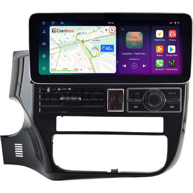Mitsubishi Outlander 3 2012-2024 12.3 дюйма Canbox PRO-Line 4341-0875 на Android 13 (4G-SIM, 6/128, DSP, QLed) Mercedes Style