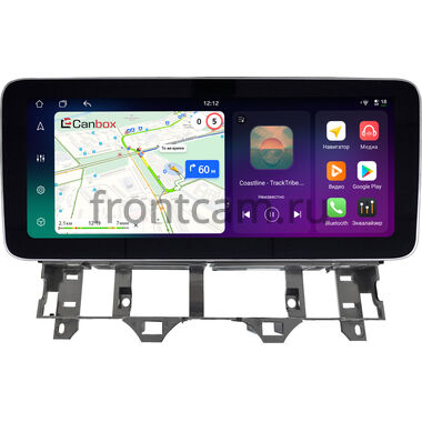 Mazda 6 (GG), Atenza 2002-2008 12.3 дюйма Canbox PRO-Line 4342-0890 на Android 13 (4G-SIM, 8/256, DSP, QLed) Mercedes Style