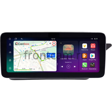 Mercedes-Benz E (w212/c207) 2009-2016 (купе, руль справа) 12.3 дюйма Canbox PRO-Line 4342-0924 на Android 13 (4G-SIM, 8/256, DSP, QLed) Mercedes Style