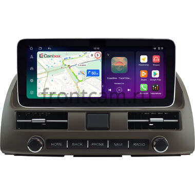 Toyota Camry XV30 2001-2006 (бежевая, без часов) 12.3 дюйма Canbox H-Line 8862-0948 на Android 14 (4G-SIM, 6/128, DSP, QLed) Mercedes Style
