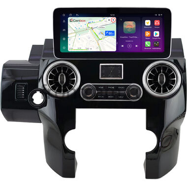 Land Rover Discovery 4 2009-2016 (черная, глянцевая) 12.3 дюйма Canbox H-Line 8862-0973 на Android 14 (4G-SIM, 6/128, DSP, QLed) Mercedes Style