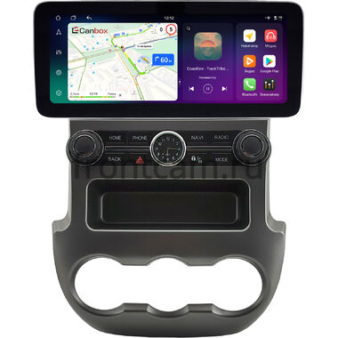 Ford Ranger 3 2011-2015 (серая) 12.3 дюйма Canbox PRO-Line 4343-0983 на Android 13 (4G-SIM, 12/256, DSP, QLed) Mercedes Style