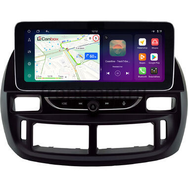 Toyota Estima 2 2000-2006 (правый руль) 12.3 дюйма Canbox PRO-Line 4341-0995 на Android 13 (4G-SIM, 6/128, DSP, QLed) Mercedes Style