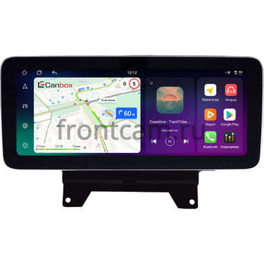 Land Rover Range Rover Sport 2009-2013 (для авто с кнопкой INFO) 12.3 дюйма Canbox H-Line 8862-1317 на Android 14 (4G-SIM, 6/128, DSP, QLed) Mercedes Style