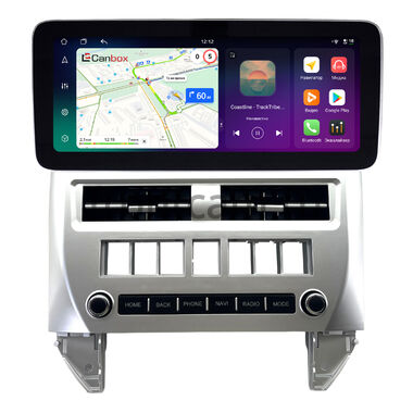 Volkswagen Polo 4 2001-2009 (серебряная) 12.3 дюйма Canbox PRO-Line 4340-1596 на Android 13 (4G-SIM, 4/64, DSP, QLed) Mercedes Style