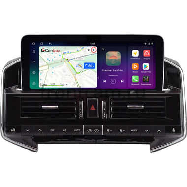 Toyota Land Cruiser 200 2010-2012 (Тип A, can BSJ)  12.3 дюйма Canbox PRO-Line 4343-1706 на Android 13 (4G-SIM, 12/256, DSP, QLed) Mercedes Style
