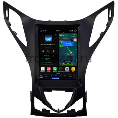 Hyundai Grandeur 5, Azera 2 2011-2016 (черная) Canbox H-Line (Tesla style) 9.7 дюймов 4/64 6622-1312-105 на Android 14 (4G-SIM, DSP, QLed)
