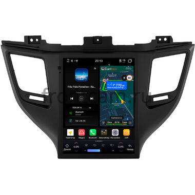 Hyundai Tucson 3 2015-2018 Canbox H-Line (Tesla style) 9.7 дюймов 8/128 6624-1312-110 на Android 14 (4G-SIM, DSP, QLed)