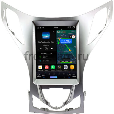 Hyundai Grandeur 5, Azera 2 2011-2016 (серебряная) Canbox H-Line (Tesla style) 9.7 дюймов 6/128 6623-1312-117 на Android 14 (4G-SIM, DSP, QLed)