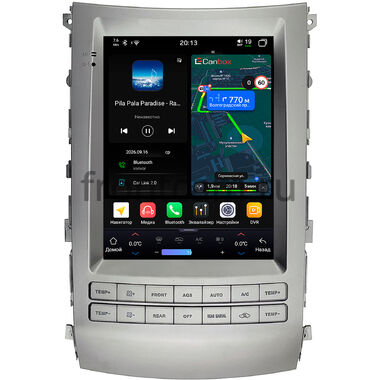 Hyundai ix55, Veracruz 2006-2015 Canbox H-Line (Tesla style) 9.7 дюймов 6/128 6623-1312-133 на Android 14 (4G-SIM, DSP, QLed)