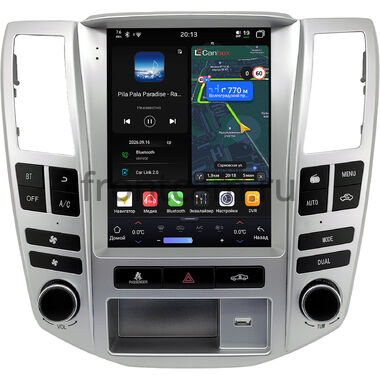 Toyota Harrier 2 (XU30) 2003-2013 (LZ) Canbox H-Line (Tesla style) 9.7 дюймов 6/128 6623-1312-152 на Android 14 (4G-SIM, DSP, QLed)