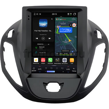 Ford Tourneo Custom, Transit Custom (2012-2023) Canbox H-Line (Tesla style) 9.7 дюймов 6/128 6623-1312-162 на Android 14 (4G-SIM, DSP, QLed)