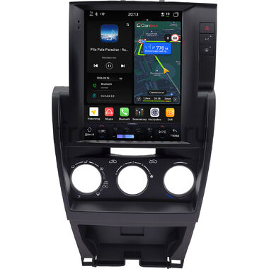BYD F3 2005-2013 (авто без климат-контроля) Canbox H-Line (Tesla style) 9.7 дюймов 4/64 6622-1312-170 на Android 14 (4G-SIM, DSP, QLed)
