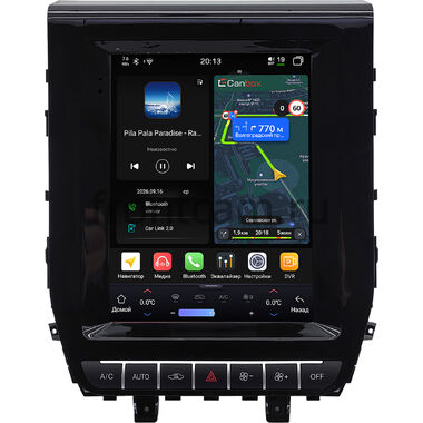 Toyota Land Cruiser 200 2016-2021 (для авто без надписи JBL Synthesis) (глянцевая) Canbox H-Line (Tesla style) 9.7 дюймов 6/128 6623-1312-177 на Android 14 (4G-SIM, DSP, QLed)