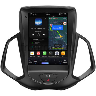 Ford Ecosport 2014-2018 Canbox H-Line (Tesla style) 9.7 дюймов 6/128 6623-1312-18 на Android 14 (4G-SIM, DSP, QLed)