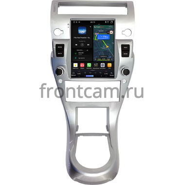 Citroen C4 2004-2011 (глянцевая, серебряная) Canbox H-Line (Tesla style) 9.7 дюймов 6/128 6623-1312-193 на Android 14 (4G-SIM, DSP, QLed)