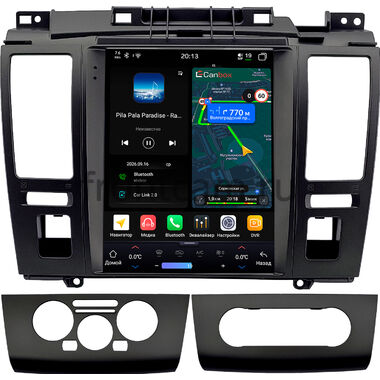 Nissan Tiida 2004-2013 (графит) Canbox H-Line (Tesla style) 9.7 дюймов 4/64 6622-1312-206 на Android 14 (4G-SIM, DSP, QLed)