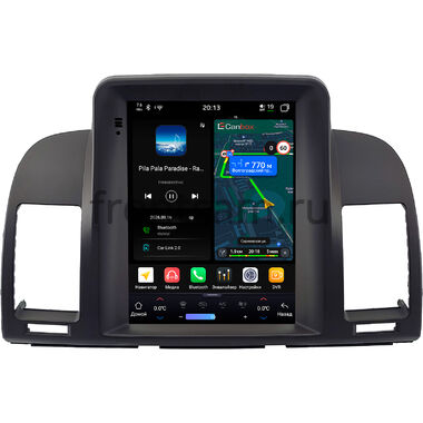 Toyota Camry XV30 2001-2006 (серая) Canbox H-Line (Tesla style) 9.7 дюймов 4/64 6622-1312-212 на Android 14 (4G-SIM, DSP, QLed)