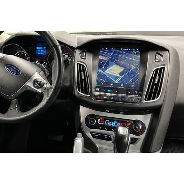 Ford Focus 3 2011-2019 (Тип 2) Canbox H-Line (Tesla style) 9.7 дюймов 6/128 5627-1312-214 на Android 10 (4G-SIM, DSP, QLed)