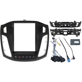 Рамка RM-1312-214 под магнитолу Tesla style 9.7 дюймов для Ford Focus 3 2011-2019 (Тип 2)