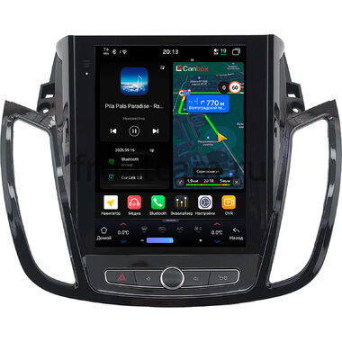 Ford Kuga 2 2012-2019 Canbox H-Line (Tesla style) 9.7 дюймов 8/128 6624-1312-216 на Android 14 (4G-SIM, DSP, QLed)