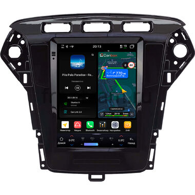 Ford Mondeo 4 2010-2014 Canbox H-Line (Tesla style) 9.7 дюймов 6/128 6623-1312-218 на Android 14 (4G-SIM, DSP, QLed)