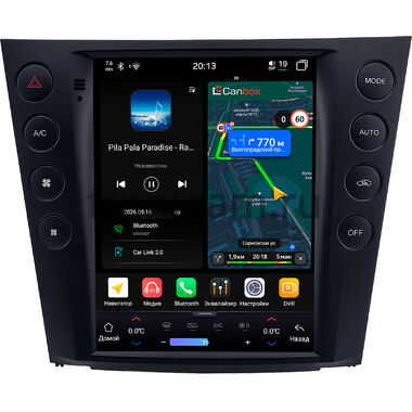 Lexus GS 3 2004-2011 (для авто с кассетой) Canbox H-Line (Tesla style) 9.7 дюймов 8/128 6624-1312-220 на Android 14 (4G-SIM, DSP, QLed)