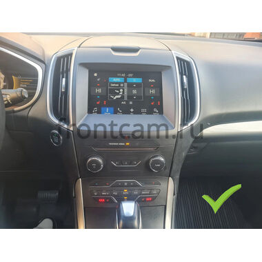 Ford Edge 2 2015-2024 (авто с климатом, без Sony) Canbox H-Line (Tesla style) 9.7 дюймов 4/64 5623-1312-221 на Android 10 (4G-SIM, DSP, QLed)