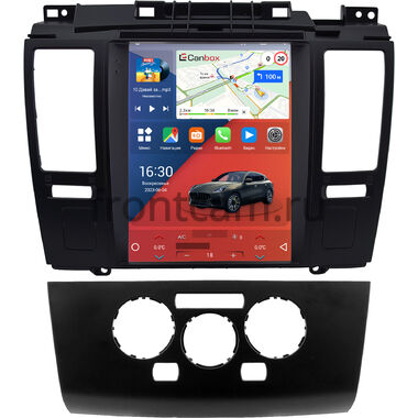 Nissan Tiida 2004-2013 (черная, тип 2) Canbox H-Line (Tesla style) 9.7 дюймов 4/32 5621-1312-222 на Android 10 (4G-SIM, DSP, QLed)