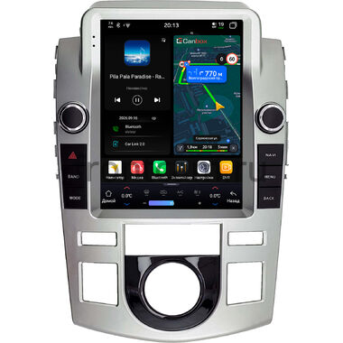Kia Cerato Koup 2 (2008-2013) Canbox H-Line (Tesla style) 9.7 дюймов 6/128 6623-1312-226 на Android 14 (4G-SIM, DSP, QLed)